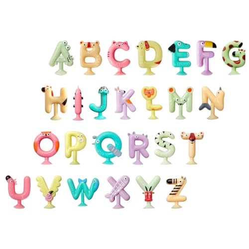MOLUCKFU 26 Stück Alphabet Buchstaben Badespielzeug Saugspielzeug Für Babys Kinderspielzeug Saugnäpfe Für Babys Für Kleinkinder Saugnäpfe B Alphabet Rechtschreibspiel MOLUCKFU 26 Stück Alphabet Buchstaben Badespielzeug Saugspielzeug Für Babys Kinderspielzeug Saugnäpfe Für Babys Für Kleinkinder Saugnäpfe B Alphabet Rechtschreibspiel von MOLUCKFU