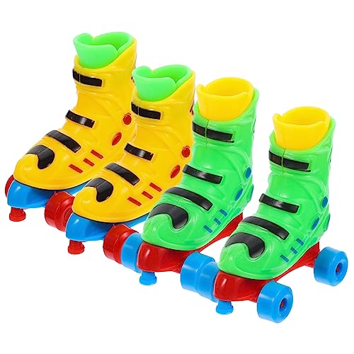 MOLUCKFU 2Paar Finger Rollschuhe Dekompression für Finger Bunte Rollschuhe für Stressabbauende Aktivitäten Langlebig und Einfach zu Bewegen Perfektes Pädagogisches MOLUCKFU 2Paar Finger Rollschuhe Dekompression für Finger Bunte Rollschuhe für Stressabbauende Aktivitäten Langlebig und Einfach zu Bewegen Perfektes Pädagogisches von MOLUCKFU