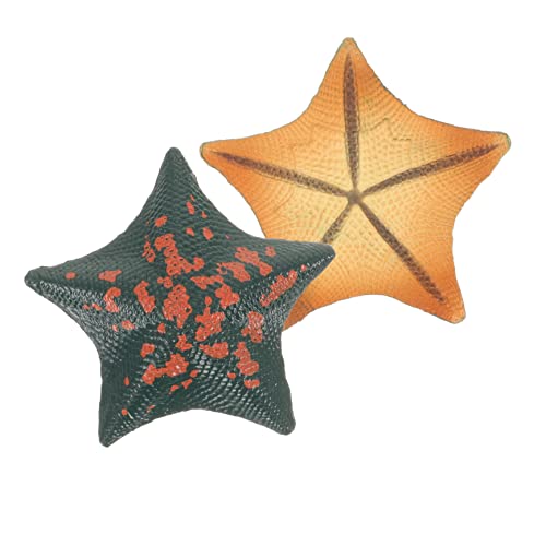 MOLUCKFU 2St Simulation Seestern Zimmerversorgung Aquarium Figur Desktop-Seestern- kinderzimmer zubehör für Kinderspielzeug tischplatte seestern PVC MOLUCKFU 2St Simulation Seestern Zimmerversorgung Aquarium Figur Desktop-Seestern- kinderzimmer zubehör für Kinderspielzeug tischplatte seestern PVC von MOLUCKFU