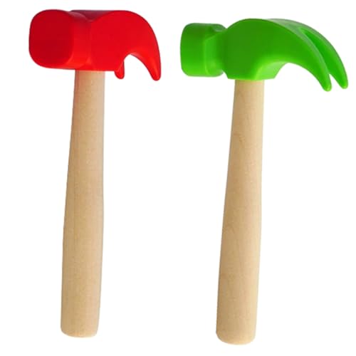 MOLUCKFU 2St Simulierter Klauenhammer werkzeugset Werkzeug-Sets Kinderzimmer Werkzeug-Holzhammer kinderspielzeug Spielspielzeug vorgeben kleine Hammerspielzeuge pp MOLUCKFU 2St Simulierter Klauenhammer werkzeugset Werkzeug-Sets Kinderzimmer Werkzeug-Holzhammer kinderspielzeug Spielspielzeug vorgeben kleine Hammerspielzeuge pp von MOLUCKFU