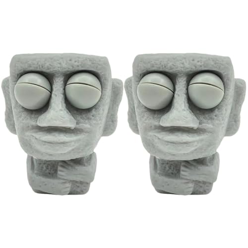 MOLUCKFU 2St Squeeze-Pop- für kinderspielzeug Druckabbau Handliches Funny Toys Kompaktes Stressspielzeug Druckspielzeug Vinyl Grey MOLUCKFU 2St Squeeze-Pop- für kinderspielzeug Druckabbau Handliches Funny Toys Kompaktes Stressspielzeug Druckspielzeug Vinyl Grey von MOLUCKFU