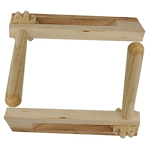 MOLUCKFU 2Stücke Holzgeräuschmacher Manuelle Dreh Ratschen für Pädagogisches Musikalität und Kreativität Sicheres Langlebiges Holzspielzeug für Kleine Hände von MOLUCKFU