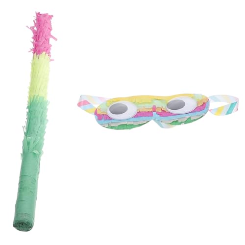 MOLUCKFU 2st Piñata Dinosaurier-party Partytaschen Pinata-stick Augenmaske Girlande Bausatz Spiele Partydekorationen Geburtstagsdekorationen Drei Füllstoffe Taco Papier Colorful MOLUCKFU 2st Piñata Dinosaurier-party Partytaschen Pinata-stick Augenmaske Girlande Bausatz Spiele Partydekorationen Geburtstagsdekorationen Drei Füllstoffe Taco Papier Colorful von MOLUCKFU
