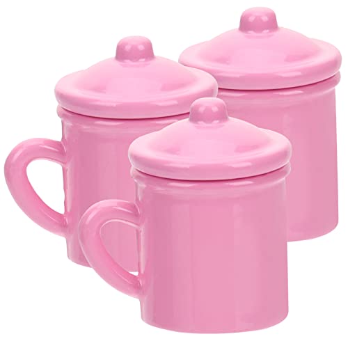 MOLUCKFU 3 Stück Miniaturbecher Teiliges aus Retro Wassergläsern für Puppenhäuser Zubehör für Kreative Miniatur Dekoration für Puppeneltern MOLUCKFU 3 Stück Miniaturbecher Teiliges aus Retro Wassergläsern für Puppenhäuser Zubehör für Kreative Miniatur Dekoration für Puppeneltern von MOLUCKFU