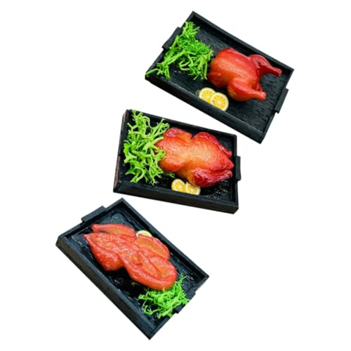 MOLUCKFU 3 Stück Realistische Miniatur Gebratene Gans Ente und Hähnchen für Puppenhaus Küche Dekoration und Festliche Szenen Kreative Requisiten MOLUCKFU 3 Stück Realistische Miniatur Gebratene Gans Ente und Hähnchen für Puppenhaus Küche Dekoration und Festliche Szenen Kreative Requisiten von MOLUCKFU