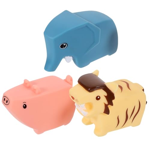 MOLUCKFU 3 Stück Teiliges Badespielzeug Landtiere Wasserspritzspielzeug für Kleinkinder Sicherer Fördert Kreativität und Spielerisches Lernen im Badezimmer MOLUCKFU 3 Stück Teiliges Badespielzeug Landtiere Wasserspritzspielzeug für Kleinkinder Sicherer Fördert Kreativität und Spielerisches Lernen im Badezimmer von MOLUCKFU