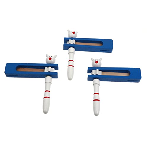 MOLUCKFU 3 Stücke Cartoon-förmige Kroschende Handgekräftige Castoets Spielzeug Kinderspielzeug MOLUCKFU 3 Stücke Cartoon-förmige Kroschende Handgekräftige Castoets Spielzeug Kinderspielzeug von MOLUCKFU