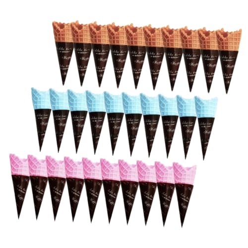 MOLUCKFU 30st Simulierte Eiscremesüßigkeit Gefälscht Eistüten Eismaschine Eiswürfelschale Zappeln Simulation Eiswaffel Künstliche Eiswaffel DIY Eiswaffel Aus Plastik PVC MOLUCKFU 30st Simulierte Eiscremesüßigkeit Gefälscht Eistüten Eismaschine Eiswürfelschale Zappeln Simulation Eiswaffel Künstliche Eiswaffel DIY Eiswaffel Aus Plastik PVC von MOLUCKFU