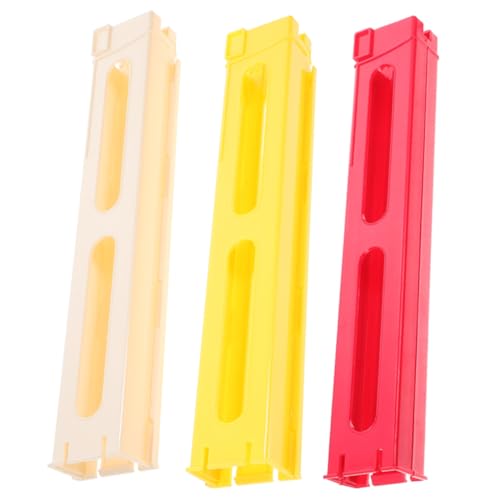 MOLUCKFU 3er Set Domino Zug Clips Zubehör Für Domino Bunte Erweiterungen Für Geeignet Für Dominozüge Und Kreative Spiele Zufällige Designs von MOLUCKFU