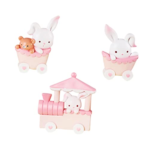 MOLUCKFU 3st Kuchendekoration Plüschtier Miniatur-tierfigur Weihnachtszug Hase Einhorn-kuchenaufsatz Figuren Miniaturzug Raupe Miniaturtiere Miniatur-häschen Rosa Harz MOLUCKFU 3st Kuchendekoration Plüschtier Miniatur-tierfigur Weihnachtszug Hase Einhorn-kuchenaufsatz Figuren Miniaturzug Raupe Miniaturtiere Miniatur-häschen Rosa Harz von MOLUCKFU