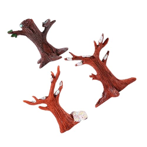 MOLUCKFU 3st Simulierter Kleiner Baum Miniatur-modellbaum Simulationsbaummodell Miniatur-szenenbäume Pflanzenmodell-schmuck Künstlicher Baum Baumbaumodell Mini-landschaftsbaummodell Harz von MOLUCKFU