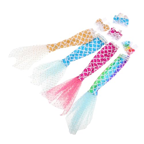 MOLUCKFU 4 Sätze Puppenkleidung Kleid für Puppen Glitzerndes Detailreiches Design Einfach Anzuziehen Farbenfrohe Kostüm Accessoires in Grün Gelb Blau MOLUCKFU 4 Sätze Puppenkleidung Kleid für Puppen Glitzerndes Detailreiches Design Einfach Anzuziehen Farbenfrohe Kostüm Accessoires in Grün Gelb Blau von MOLUCKFU