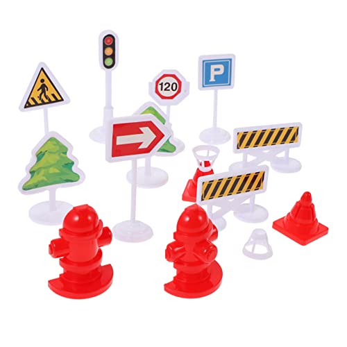 MOLUCKFU 4 Sets Verkehrszeichen Spielzeug, Verkehrsspielzeug, Verkehrsszenen Spielzeug, Straßenschild Spielzeug, Modellsimulation, Verkehrszeichen, Spielzeug, Straßenschilder, MOLUCKFU 4 Sets Verkehrszeichen Spielzeug, Verkehrsspielzeug, Verkehrsszenen Spielzeug, Straßenschild Spielzeug, Modellsimulation, Verkehrszeichen, Spielzeug, Straßenschilder, von MOLUCKFU