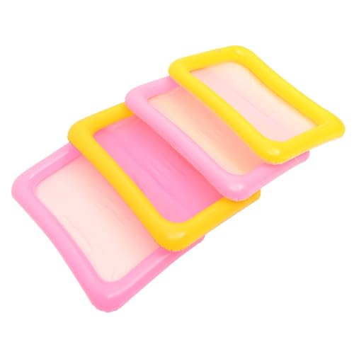 MOLUCKFU 4 Stück Aufblasbare Eisbar Für Den Strand Spielzeugautos Sandkasten Lernspielzeug Für Sandspielzeug Bausätze Basteln Für Luftgefüllte Sandformen PVC von MOLUCKFU
