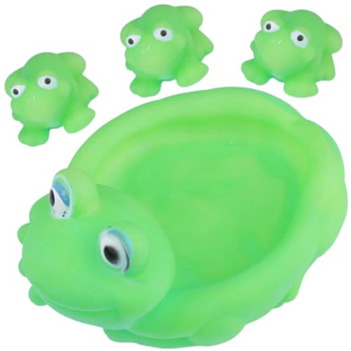 MOLUCKFU Wasserfrosch-Spielzeug Satz Badespielzeug Für Kleinkinder Poolspielzeug Mit Geräuschen Wasserspielzeug Für Kinder Badewannenspielzeug von MOLUCKFU