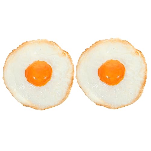 MOLUCKFU 4 Stück Ei Dekoratives Ei Ausstellungsmodell Fotografieren von gefälschten Spiegeleiern Desktop gefälschtes Spiegelei kleines Spiegelei- falsch gebraten Harz MOLUCKFU 4 Stück Ei Dekoratives Ei Ausstellungsmodell Fotografieren von gefälschten Spiegeleiern Desktop gefälschtes Spiegelei kleines Spiegelei- falsch gebraten Harz von MOLUCKFU