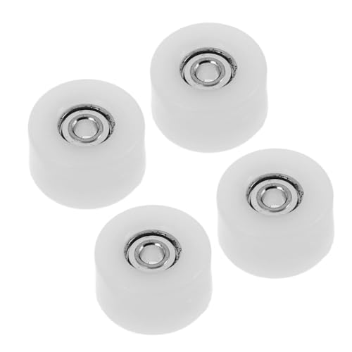 MOLUCKFU 4 Stück Finger Skateboard Räder mit Hochgeschwindigkeitslagern Mini Skateboard Zubehör für Stabil und Flexibel für Skaterparks und Freizeit von MOLUCKFU