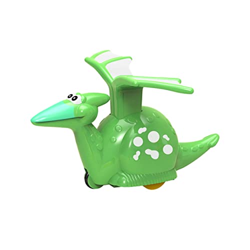 MOLUCKFU 4 Stück Frühpädagogisches kinderspielzeug hühner Fun Toy Dinosaur Toys - Funny Toys Toy Cars reibungsbetriebenes Kinderautospielzeug von MOLUCKFU