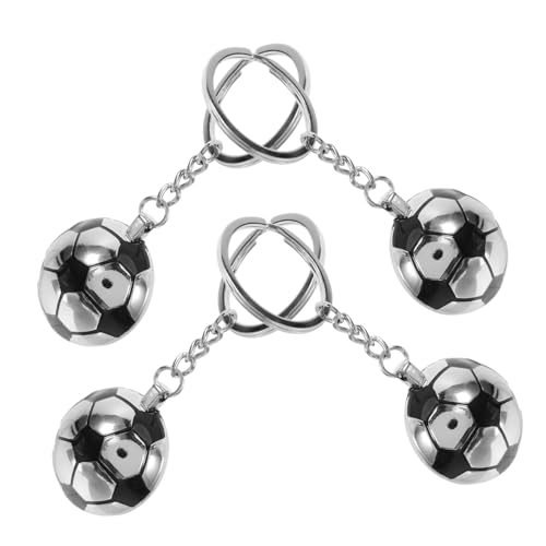 MOLUCKFU Fußball Schlüsselanhänger Aus Metall Taschenanhänger Mit Fußballmotiv Sport-schlüsselanhänger Tragbar Für Schlüssel Oder Tasche MOLUCKFU Fußball Schlüsselanhänger Aus Metall Taschenanhänger Mit Fußballmotiv Sport-schlüsselanhänger Tragbar Für Schlüssel Oder Tasche von MOLUCKFU