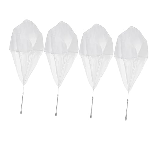 MOLUCKFU 4 Stück Handwurf Fallschirmspielzeuge für Outdoor Parachute Toys mit Hochwertiger Verarbeitung Leicht und Tragbar für Garten und Freizeitaktivitäten MOLUCKFU 4 Stück Handwurf Fallschirmspielzeuge für Outdoor Parachute Toys mit Hochwertiger Verarbeitung Leicht und Tragbar für Garten und Freizeitaktivitäten von MOLUCKFU