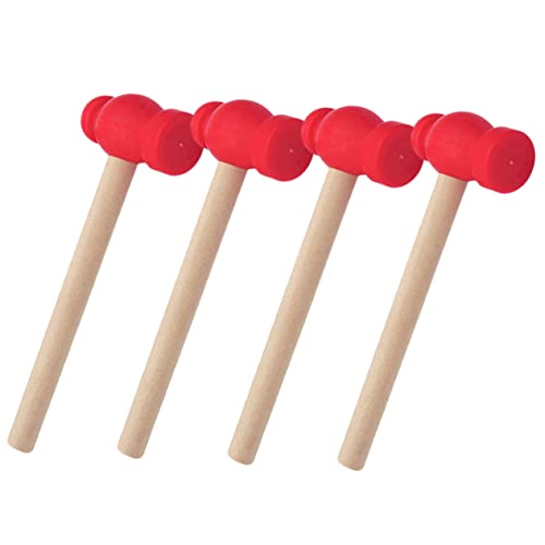 MOLUCKFU 4 Stück Hammerspielzeug Für Jungen Und Mädchen Kein Mallet-Spielzeug Zum Rollenspiel Für Kleinkinder Lernspielzeug MOLUCKFU 4 Stück Hammerspielzeug Für Jungen Und Mädchen Kein Mallet-Spielzeug Zum Rollenspiel Für Kleinkinder Lernspielzeug von MOLUCKFU