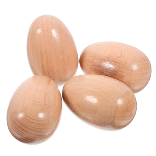 MOLUCKFU 4 Stück Schaukelei Aus Holz, Maracas Shaker Aus Holz, Maracas Shaker Für Kinder, Musikspielzeug Für Kinder, Musikparty Requisiten, Musikinstrumente, Spielzeug, Kleinkind MOLUCKFU 4 Stück Schaukelei Aus Holz, Maracas Shaker Aus Holz, Maracas Shaker Für Kinder, Musikspielzeug Für Kinder, Musikparty Requisiten, Musikinstrumente, Spielzeug, Kleinkind von MOLUCKFU