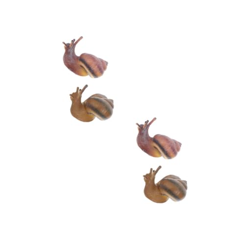MOLUCKFU 4 Stück Schneckenmodell Schneckenfiguren Realistische Schneckenfigur Kinderspielzeug Simulation Tierfigur Schneckenfiguren Schneckenskulptur Spielzeug Schnecke Gefälschte MOLUCKFU 4 Stück Schneckenmodell Schneckenfiguren Realistische Schneckenfigur Kinderspielzeug Simulation Tierfigur Schneckenfiguren Schneckenskulptur Spielzeug Schnecke Gefälschte von MOLUCKFU