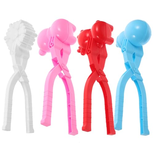 MOLUCKFU 4 Stück Schneemodell Schnee spielende Spielzeuge Schneeballwerfer winterspielzeuge schneeballmaschinen Schneeballclip lustige Schneeballmacher Schneeballformen Plastik MOLUCKFU 4 Stück Schneemodell Schnee spielende Spielzeuge Schneeballwerfer winterspielzeuge schneeballmaschinen Schneeballclip lustige Schneeballmacher Schneeballformen Plastik von MOLUCKFU