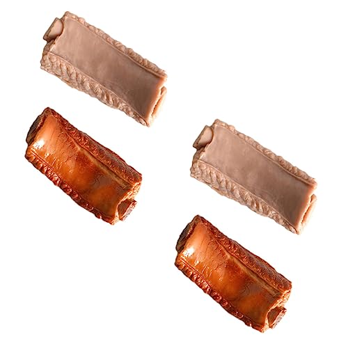MOLUCKFU 4 Stück Simulationsrippenmodell Simulierte Rippenmodelle Schieß-Requisiten Künstliche Rippenmodelle Bäckerei Fotorequisite Simulierte Rippenverzierungen Gefälschte Küche PVC MOLUCKFU 4 Stück Simulationsrippenmodell Simulierte Rippenmodelle Schieß-Requisiten Künstliche Rippenmodelle Bäckerei Fotorequisite Simulierte Rippenverzierungen Gefälschte Küche PVC von MOLUCKFU