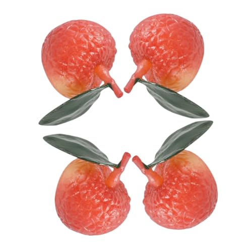 MOLUCKFU Lebendiges Künstliches Set Mit 4 PVC-früchten Für Die Heimdekoration Fotoshooting Pädagogisches Spielzeug MOLUCKFU Lebendiges Künstliches Set Mit 4 PVC-früchten Für Die Heimdekoration Fotoshooting Pädagogisches Spielzeug von MOLUCKFU