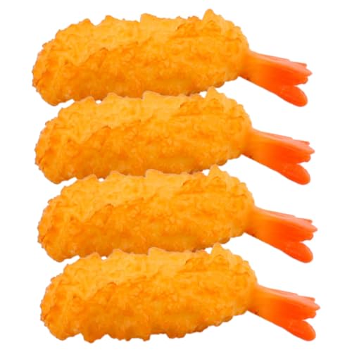 MOLUCKFU 4 Stück Simuliertes Tempura gefälschtes Fleisch falsches Fleisch Kochspielzeug für kinderspielzeug dekoratives Lebensmittelmodell gefälschte Tempuras-Requisite PVC MOLUCKFU 4 Stück Simuliertes Tempura gefälschtes Fleisch falsches Fleisch Kochspielzeug für kinderspielzeug dekoratives Lebensmittelmodell gefälschte Tempuras-Requisite PVC von MOLUCKFU
