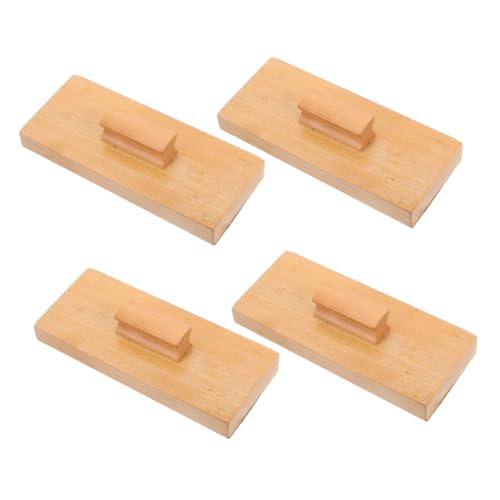 MOLUCKFU 4 Stück Teiliges Percussion aus Holz mit Doppelseitigen Sandpapierklötzen Handliche Rhythmus Instrumente zur Musikförderung Ergonomisch Langlebig für Frühe Musikbildung und MOLUCKFU 4 Stück Teiliges Percussion aus Holz mit Doppelseitigen Sandpapierklötzen Handliche Rhythmus Instrumente zur Musikförderung Ergonomisch Langlebig für Frühe Musikbildung und von MOLUCKFU