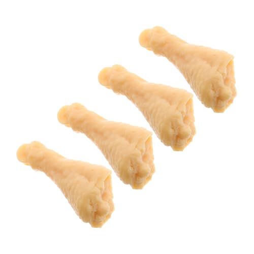 MOLUCKFU 4 Stück Teiliges Realistisches Hähnchenkeulen Modellset aus Robustem Resin Detailgetreu Gefertigt Kindersicher und Langlebig als Food Display Hotel Dekoration für Jungen und MOLUCKFU 4 Stück Teiliges Realistisches Hähnchenkeulen Modellset aus Robustem Resin Detailgetreu Gefertigt Kindersicher und Langlebig als Food Display Hotel Dekoration für Jungen und von MOLUCKFU
