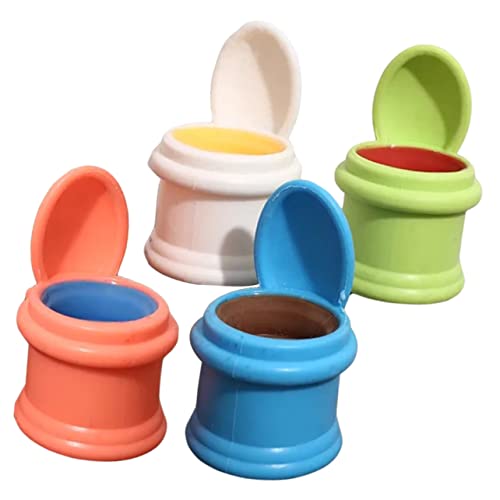 MOLUCKFU 4-teiliges Anti-Stress Spielzeug Verschleißfeste Toilettenspielzeug Dehnbares Druckspielzeug Für Haushalt MOLUCKFU 4-teiliges Anti-Stress Spielzeug Verschleißfeste Toilettenspielzeug Dehnbares Druckspielzeug Für Haushalt von MOLUCKFU