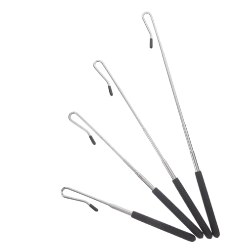 MOLUCKFU 4 Stück Verstellbare Puppenkontrollstäbe Teiliges Ausziehbarer Metall Puppengriffe für Kleine und Große Puppen Verstellbare Zubehör für Kreative Aufführungen MOLUCKFU 4 Stück Verstellbare Puppenkontrollstäbe Teiliges Ausziehbarer Metall Puppengriffe für Kleine und Große Puppen Verstellbare Zubehör für Kreative Aufführungen von MOLUCKFU