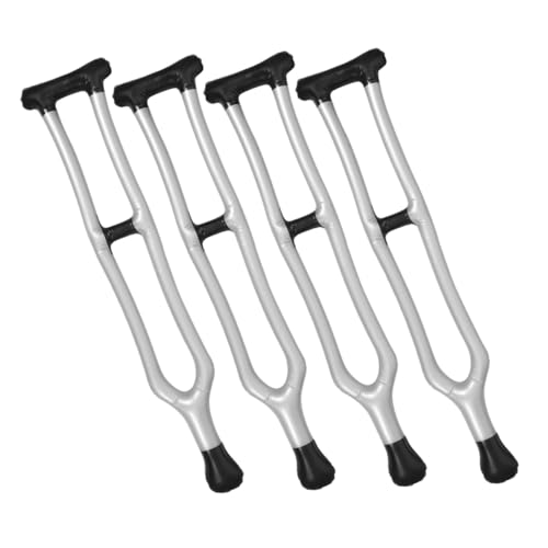 MOLUCKFU Aufblasbarer Spazierstock aus PVC mit einstellbarer Festigkeit Spielzeug zum Aufblasen von Spazierstöcken für Party-Requisiten Halloween Weihnachten 4-teiliges Set von MOLUCKFU