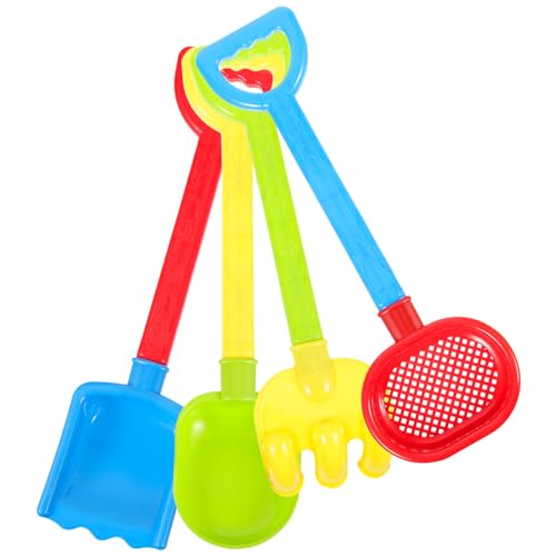 MOLUCKFU 4 Teiliges Sanduhr Schaufel Set, Lustige Kinderschaufeln, Kunststoff Kinderschaufeln, Sommer Sandspielzeug, Strandschaufel Spielzeug, Kinderspielzeug, Kinderstrand, Leichtes MOLUCKFU 4 Teiliges Sanduhr Schaufel Set, Lustige Kinderschaufeln, Kunststoff Kinderschaufeln, Sommer Sandspielzeug, Strandschaufel Spielzeug, Kinderspielzeug, Kinderstrand, Leichtes von MOLUCKFU