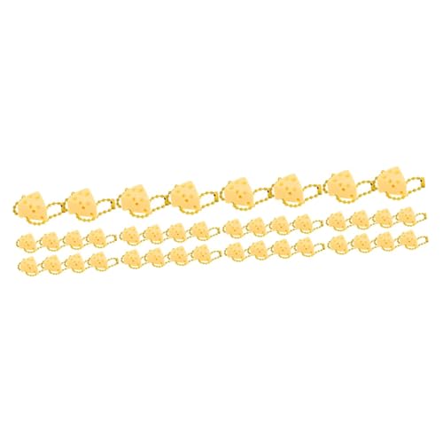MOLUCKFU 40 Stück Käse Ornamente, Anhänger, Schlüsselanhänger, Dekoration, Dankeschön, Dekorativer Anhänger, Handtaschen Schlüsselanhänger, Käse Schlüsselanhänger, Rucksack Anhänger, MOLUCKFU 40 Stück Käse Ornamente, Anhänger, Schlüsselanhänger, Dekoration, Dankeschön, Dekorativer Anhänger, Handtaschen Schlüsselanhänger, Käse Schlüsselanhänger, Rucksack Anhänger, von MOLUCKFU