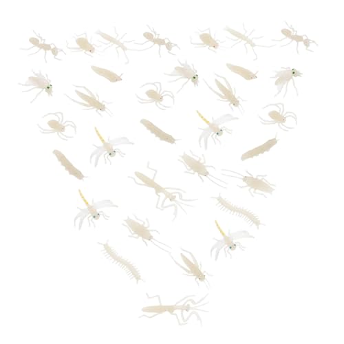 MOLUCKFU Realistische Insektenmodelle Für Halloween 48 Stück Kniffliges Insektenspielzeug Für Jungen Und Mädchen MOLUCKFU Realistische Insektenmodelle Für Halloween 48 Stück Kniffliges Insektenspielzeug Für Jungen Und Mädchen von MOLUCKFU