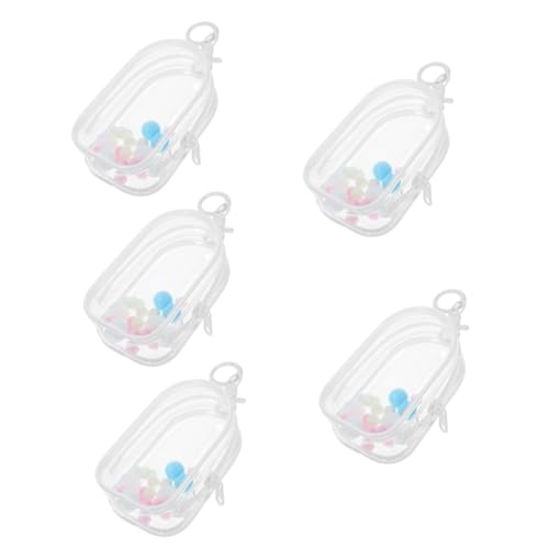 MOLUCKFU 5 Sets Transparente Aufbewahrungstasche Kleine Figur Display Tasche Display Tasche Schlüsselanhänger Transparente Mini Aufbewahrungstasche Schmuckbeutel Schlüsselanhänger Kleine MOLUCKFU 5 Sets Transparente Aufbewahrungstasche Kleine Figur Display Tasche Display Tasche Schlüsselanhänger Transparente Mini Aufbewahrungstasche Schmuckbeutel Schlüsselanhänger Kleine von MOLUCKFU