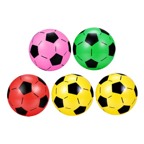 MOLUCKFU 5 Stück Aufblasbare Kinderfußbälle Leichte Outdoor spielbälle Bunte Footballs für Garten Strand und Party Interaktives für Jungen und Mädchen Zufällige Farbe Zufällige Farbe MOLUCKFU 5 Stück Aufblasbare Kinderfußbälle Leichte Outdoor spielbälle Bunte Footballs für Garten Strand und Party Interaktives für Jungen und Mädchen Zufällige Farbe Zufällige Farbe von MOLUCKFU