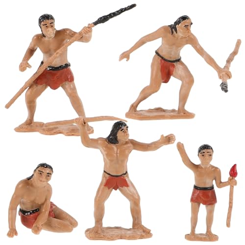 MOLUCKFU 5 Stück Hominid Modell Camping Figuren Camping MOLUCKFU 5 Stück Hominid Modell Camping Figuren Camping von MOLUCKFU