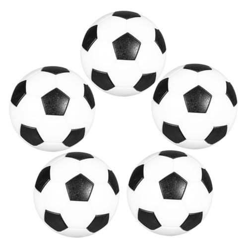 MOLUCKFU Mini-tischfußball - 5er-Set - Ersatz Für Tischfußballspiel - Passend Für Schreibtisch- Oder Kompakttische - Kunststoff von MOLUCKFU
