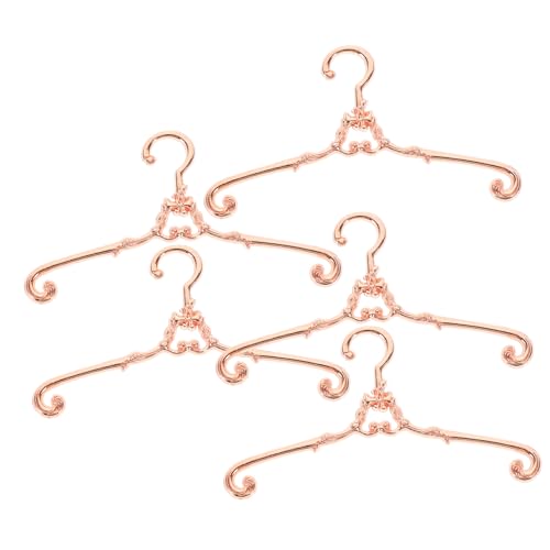 MOLUCKFU 5 Stück Mini Kleiderbügel Für Puppenschuhe, Kleiderbügel Für Puppenröcke, Mini Kleiderbügel, Miniatur Kleiderbügel, Kleine Kleiderbügel, Kleiderbügel Für Puppenkleidung, MOLUCKFU 5 Stück Mini Kleiderbügel Für Puppenschuhe, Kleiderbügel Für Puppenröcke, Mini Kleiderbügel, Miniatur Kleiderbügel, Kleine Kleiderbügel, Kleiderbügel Für Puppenkleidung, von MOLUCKFU