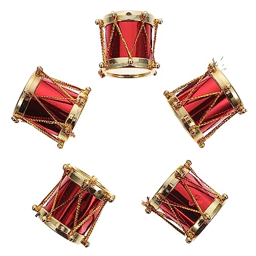 MOLUCKFU 5 Stück Mini Schlagzeug Modell Teiliges Set für Puppenhaus Dekoration Miniatur Musikinstrumente für Kreative Szenen und Spielzeughäuser MOLUCKFU 5 Stück Mini Schlagzeug Modell Teiliges Set für Puppenhaus Dekoration Miniatur Musikinstrumente für Kreative Szenen und Spielzeughäuser von MOLUCKFU