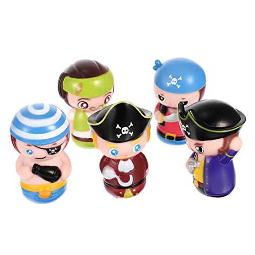 MOLUCKFU 5 Stück Teiliges Cartoon Fingerpuppen für Piratendesign Interaktives für Geschichten und Partys für Feiertage und Familienaktivitäten MOLUCKFU 5 Stück Teiliges Cartoon Fingerpuppen für Piratendesign Interaktives für Geschichten und Partys für Feiertage und Familienaktivitäten von MOLUCKFU