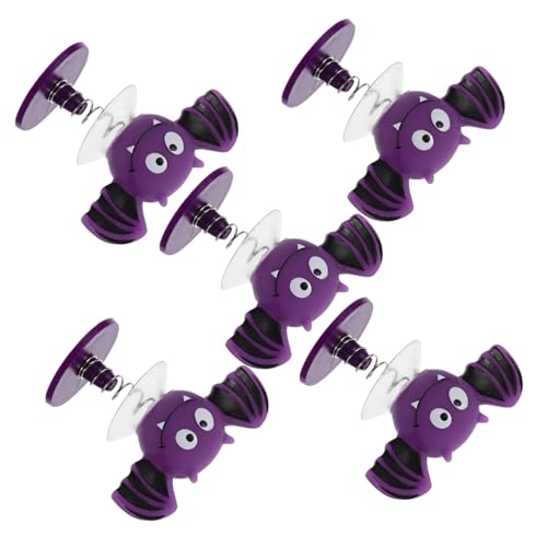 MOLUCKFU 5 Stück Teiliges Fröhliche Fledermaus Feder Spielzeuge für Lustige Halloween Spielzeuge für Partys mit Cartoon Design für Unvergessliche mit Freunden und Familie MOLUCKFU 5 Stück Teiliges Fröhliche Fledermaus Feder Spielzeuge für Lustige Halloween Spielzeuge für Partys mit Cartoon Design für Unvergessliche mit Freunden und Familie von MOLUCKFU