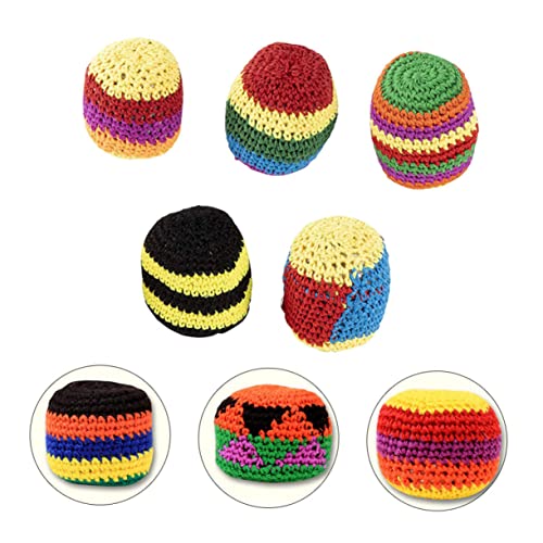 MOLUCKFU 5 Stück Woolen Yarn Sandbag Spielzeugball für Farblich Zufällig für Drinnen und Draußen Sicheres Material Fördert die Kreativität und Spaß Beim Zufällige Farbe Zufällige Farbe MOLUCKFU 5 Stück Woolen Yarn Sandbag Spielzeugball für Farblich Zufällig für Drinnen und Draußen Sicheres Material Fördert die Kreativität und Spaß Beim Zufällige Farbe Zufällige Farbe von MOLUCKFU