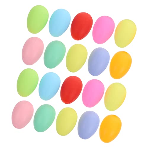 MOLUCKFU 50 Stück Nachgeahmte Eier Gefälschte Eier Mini-eier Eier-squishy-malset Eierfarbe Eiersuche Vogeleiernest Eiermodell Zum Selbermalen Ei-modell Zum Selbermachen Plastik Colorful MOLUCKFU 50 Stück Nachgeahmte Eier Gefälschte Eier Mini-eier Eier-squishy-malset Eierfarbe Eiersuche Vogeleiernest Eiermodell Zum Selbermalen Ei-modell Zum Selbermachen Plastik Colorful von MOLUCKFU