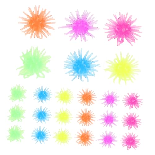 MOLUCKFU 50 Stück Teiliges Bunte Elastische Krabbelspielzeuge Flexible Klebrige Party-Gadgets Weiche Wiederverwendbare TPR-stressbälle für Kindergeburtstag Haftend an Glatten Oberflächen MOLUCKFU 50 Stück Teiliges Bunte Elastische Krabbelspielzeuge Flexible Klebrige Party-Gadgets Weiche Wiederverwendbare TPR-stressbälle für Kindergeburtstag Haftend an Glatten Oberflächen von MOLUCKFU